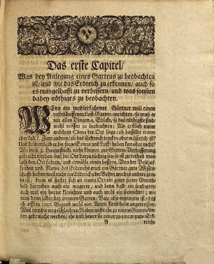 Heinrich Hessens Neue Garten-Lust : d. ist: gründl. Vorstellung, wie e. Lust- Küchen- u. Baum-Garten unter unserm teutschen Climate fügl. anzurichten; allerhand so wohl fremde als einheim. Blumen, Kräuter, Gewächse u. Bäume darinnen zu erziehen u. zu warten, auch d. denenselben zustossende Schaden zu curiren seyn ; alles aus selbsteigener Erfahrung zusammen getragen, mit raren Observationibus, welche noch in keinem Garten-Buch zu finden ... gezieret ; uber dieses noch ... mit d. gantzen 4. Theile, als Beschreibung e. Artzney-Gartens ...