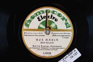 Ave Maria / (Bach - Gounod)