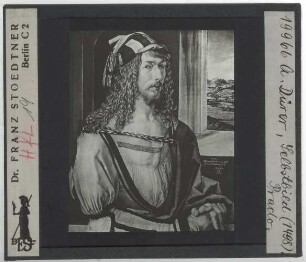 Dürer, Selbstbildnis mit 26 Jahren (Madrid Prado P002179)