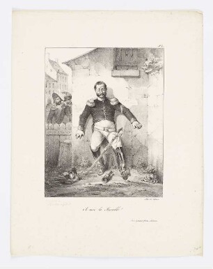 A moi la Muraille!, Blatt 4 der Folge "Album pour 1826"