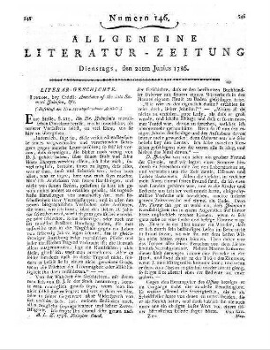 Arnemann, J.: Ueber die Reproduktion der Nerven. Göttingen: Dieterich 1786