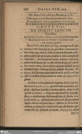 Caput VIII. De Spiritu Sancto