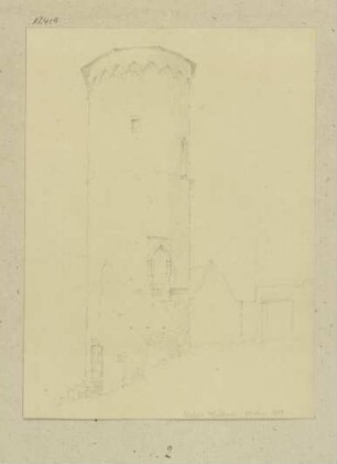 Turm am Schloss Weilbach