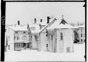 Josefinenstift in Sigmaringen; Winteraufnahme