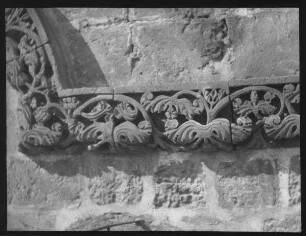 Fries an d. Südfront der Grabeskirche [Jerusalem]