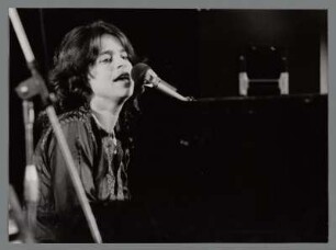 Michele Rosewoman : Portrait der Pianistin Michele Rosewoman beim 26. Jazz Jamboree Warschau 1984