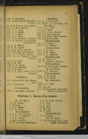 Abhteilung C. Syrauer-Thor-Vorstadt