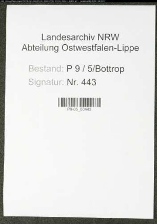 Namensverzeichnis Bottrop, Sterbefälle
