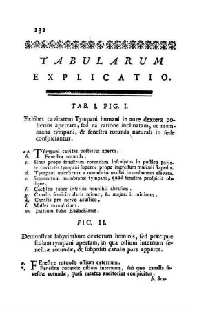 Tabularum explicatio.