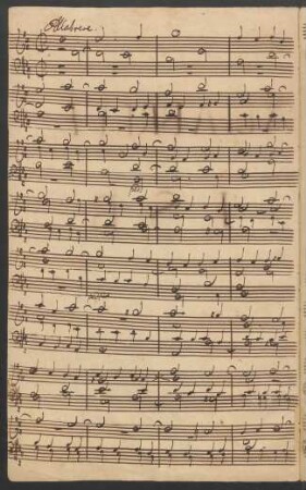 Allabreve; org, C-Dur; BWV 589