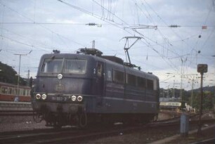Saarbrücken Hbf. Lok 184 003 Lz