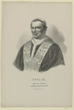 Bildnis des Pius IX.