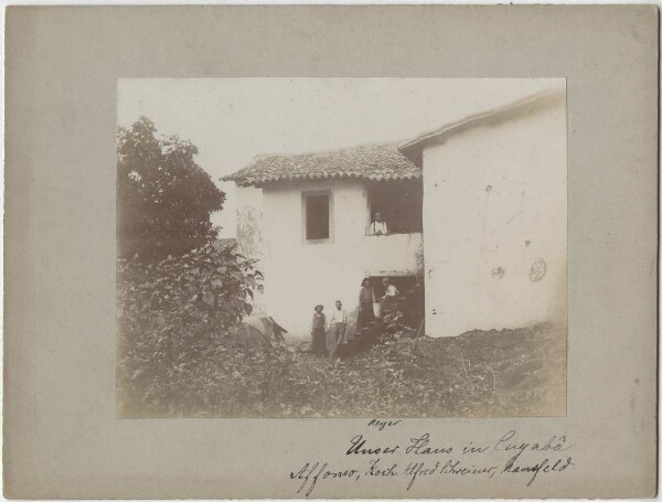 Notre maison à Cuyabá (membres de l'expédition)