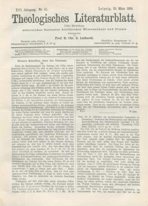 122-127 [Rezension] Iustinus Martyr, Justinus, des Philosophen und Märtyrers, Rechtfertigung des Christentums (Apologie I u. II)