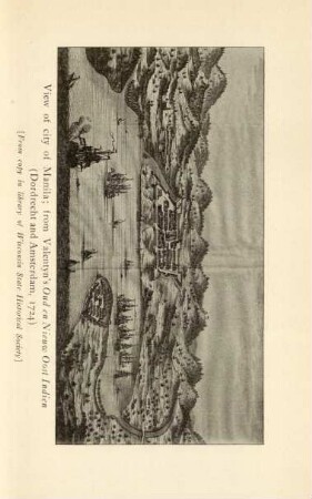 View of city of Manila; from Valentyn's Oud en Nieuw Oost Indien