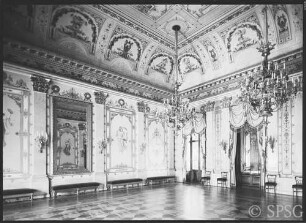 Wiesbaden, Schloss Wiesbaden, Ess-Saal, R. 62, 1937.