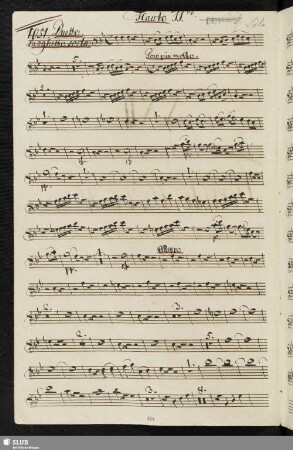 1051. Duetto: Caro amico / Cimarosa, D.