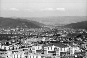 Freiburg: Weingarten, Gesamtansicht, von Westen