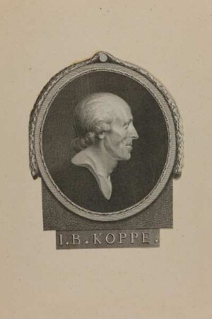 Bildnis des I. B. Koppe