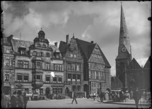 Bremen, Markt : Bremen. Markt. Blick nach Norden zur Liebfrauenkirche