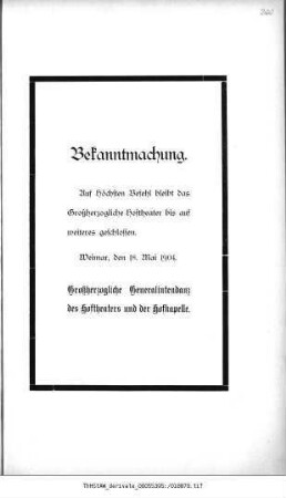 Der unsterbliche Felix