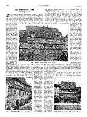 Aus einer alten Stadt : (Fortsetzung) ; [Beilage zur "Arbeiter-Jugend"]