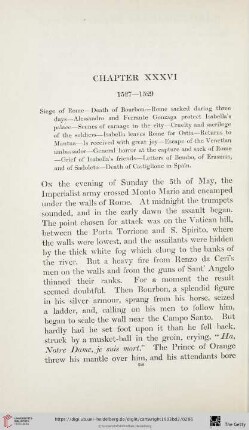 Chapter XXXVI: 1527-1529