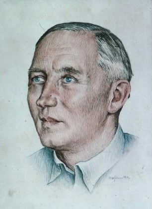 Bildnis "Dr. med. Wilhelm Erhardt"