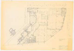 Bowlinggebäude mit Restaurant und Autowaschanlage, Berlin-Spandau: Grundriss 2. OG 1:50
