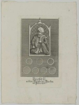 Bildnis des Sultan Bajezid II.