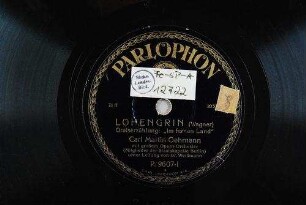 Lohengrin : Gralserzählung: "Im fernen Land" / (Wagner)