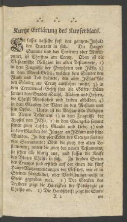 Kurtze Erklärung des Kupferblats