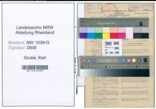 Entnazifizierung Karl Grube , geb. 29.09.1898 (Elektriker)