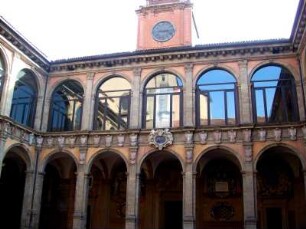 Bologna: Biblioteca Comunale dell´Archiginnasio (im Palazzo dell´ Archiginnasio)