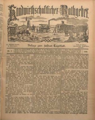 2: Beilage vom Montag, 9. Januar 1899