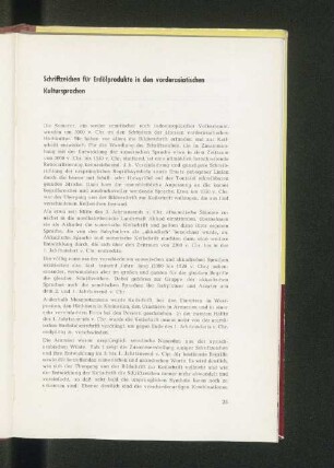 Schriftzeichen für Erdölprodukte in den vorderasiatischen Kultursprachen