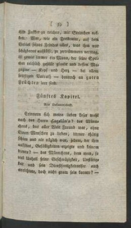 Fünftes Kapitel. Alte Bekanntschaft
