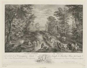Vue des environs de Bruges