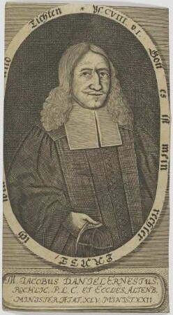 Bildnis des Jacobus Daniel Ernestus