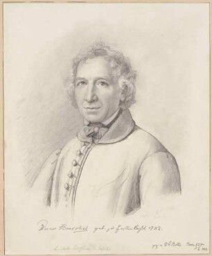 Bildnis Henschel, Johann Werner (1782-1850), Bildhauer
