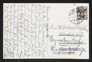 Brief von Hedwig Fischer an Margarete Hauptmann