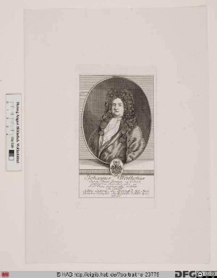 Bildnis Johann Werlhof