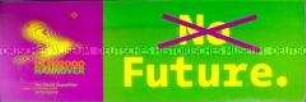 Aufkleber zur Weltausstellung Expo 2000