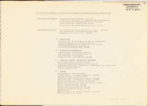 Denkschrift zum Flächennutzungsplan Wetzlar, April 1957: Inhalt