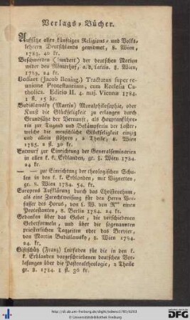 Verlags-Bücher.