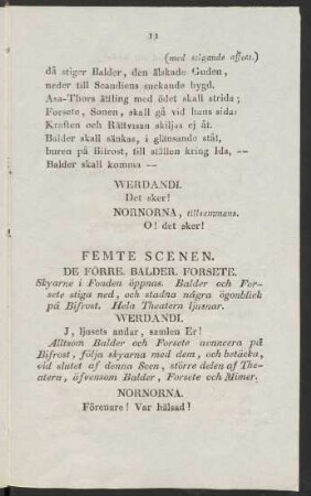 Femte Scenen.
