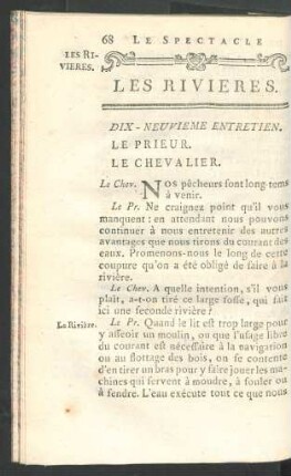 Dix-neuvieme entretien.