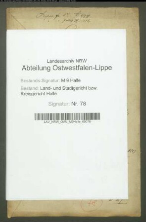 Sonstige: Prange, gen. Köhr, Heinrich Christoph: