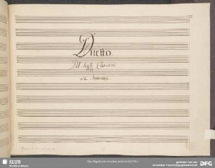 Ambleto. Excerpts - Mus.1-F-49,4-11 : S, strings, bc