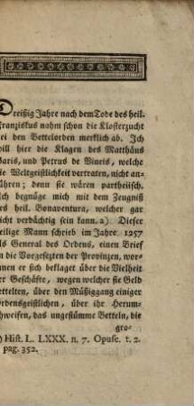 Etwas über den Verfall der Ordensgeistlichen